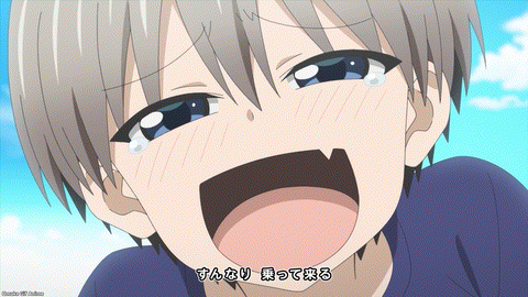 Uzaki Chan Wa Asobitai! OP Uzaki Laughs