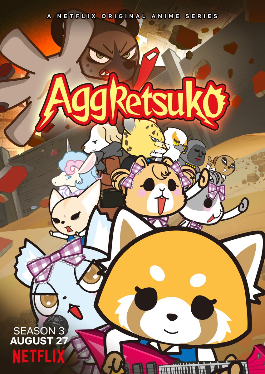 Aggretsuko Season Three Key Visual