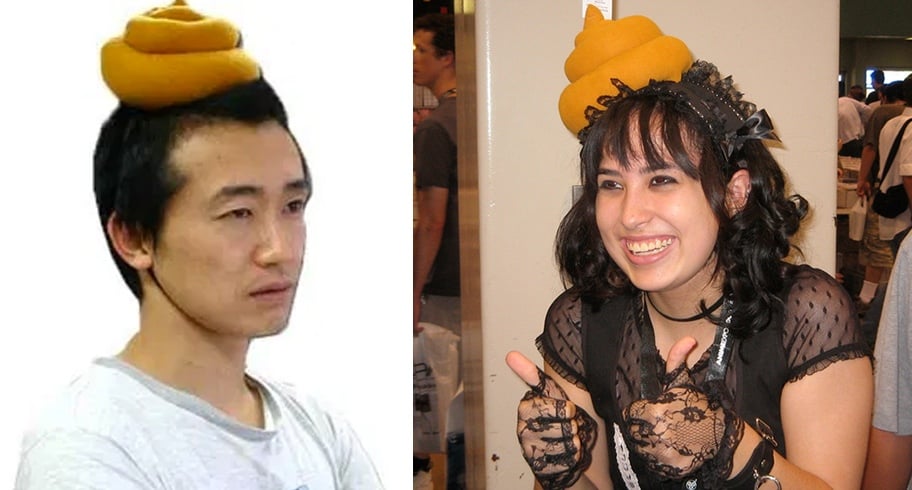 Japanese Plush Poop Hat Image