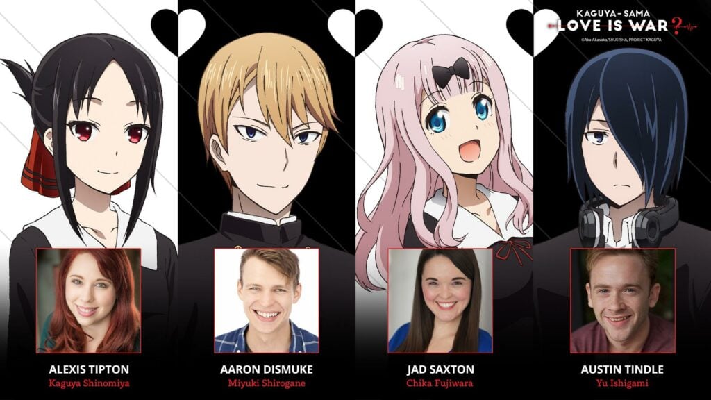Kaguya Sama Cast