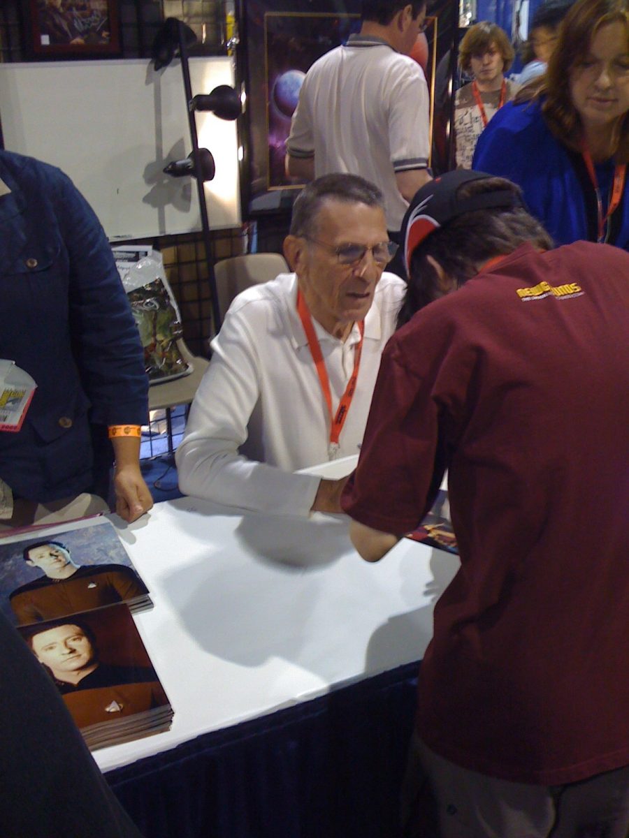 Leonard Nemoy At San Diego Comic Con 1