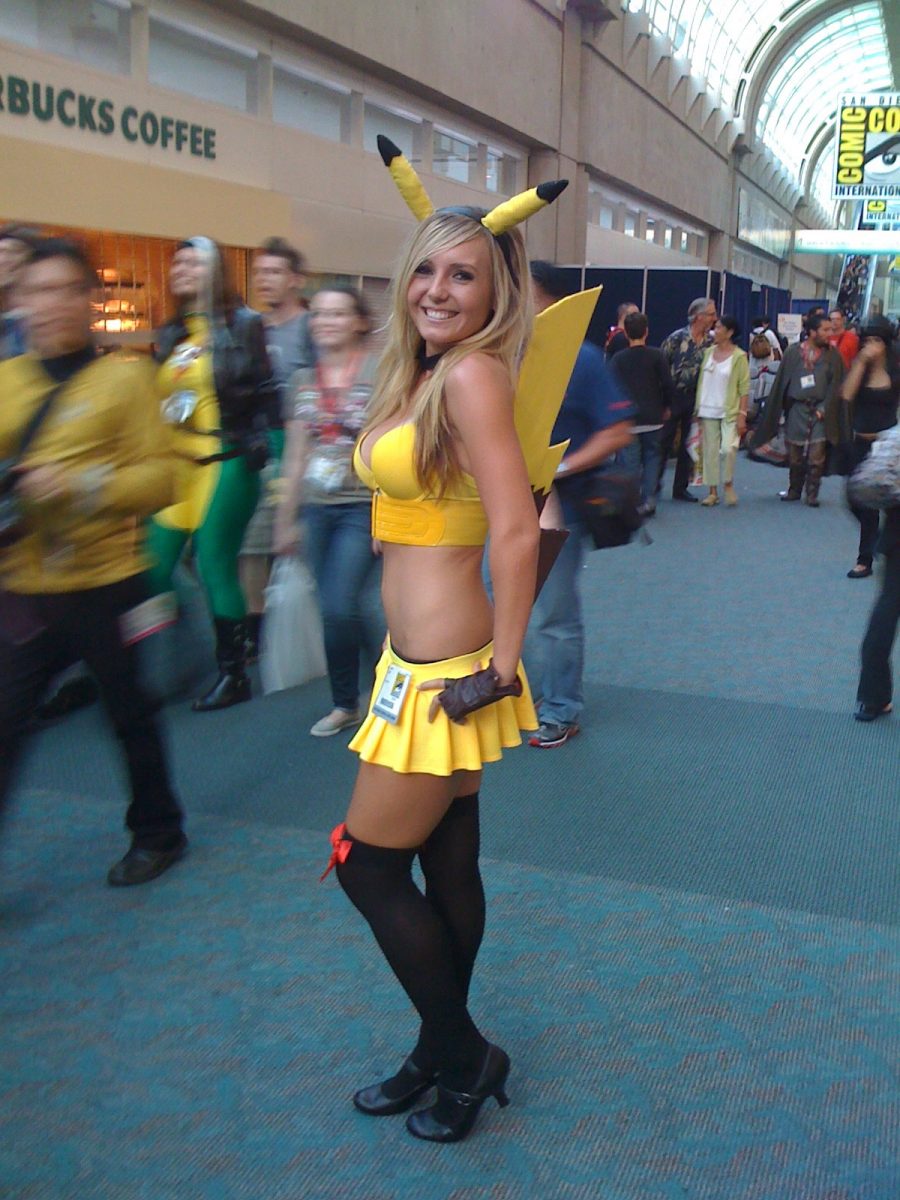 San Diego Comic Con Pikachu Cosplay