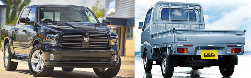 Trucks In Japan Vs Usa Image