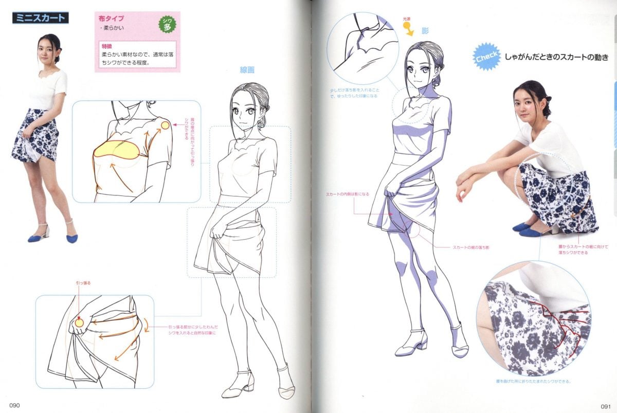 How To Draw Wrinkle And Shadow Of Clothes Drawing With Digital Tool 0003