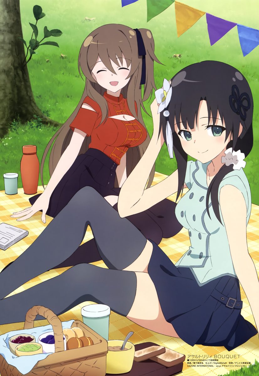 Megami Magazine September 2020 Anime Posters Assault Lily