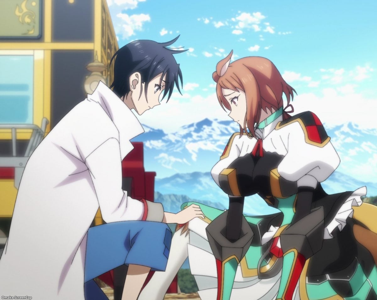 Monster Musume No Oisha San Episode 5 Glenn Examines Kay's Injury