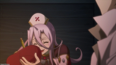 Monster Musume No Oisha San Episode 5 Sapphee Snuggles Wine Bottle