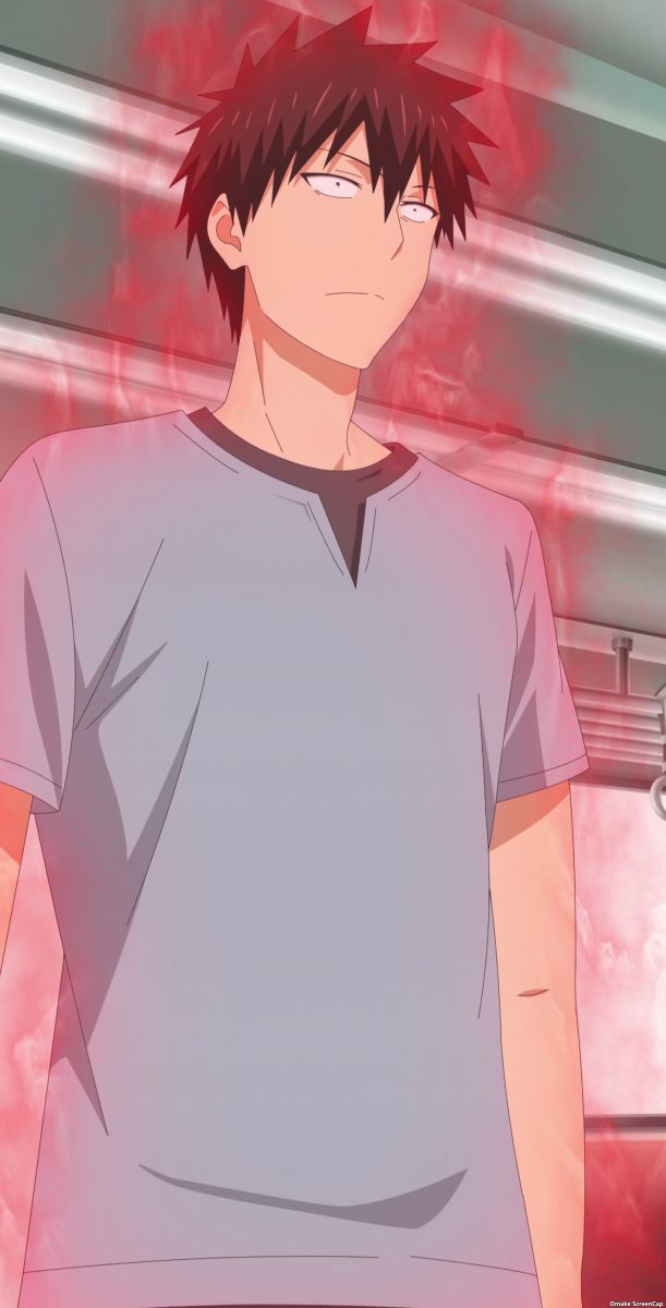 Uzaki Chan Wa Asobitai! Episode 4 Sakurai Fiery Concentration