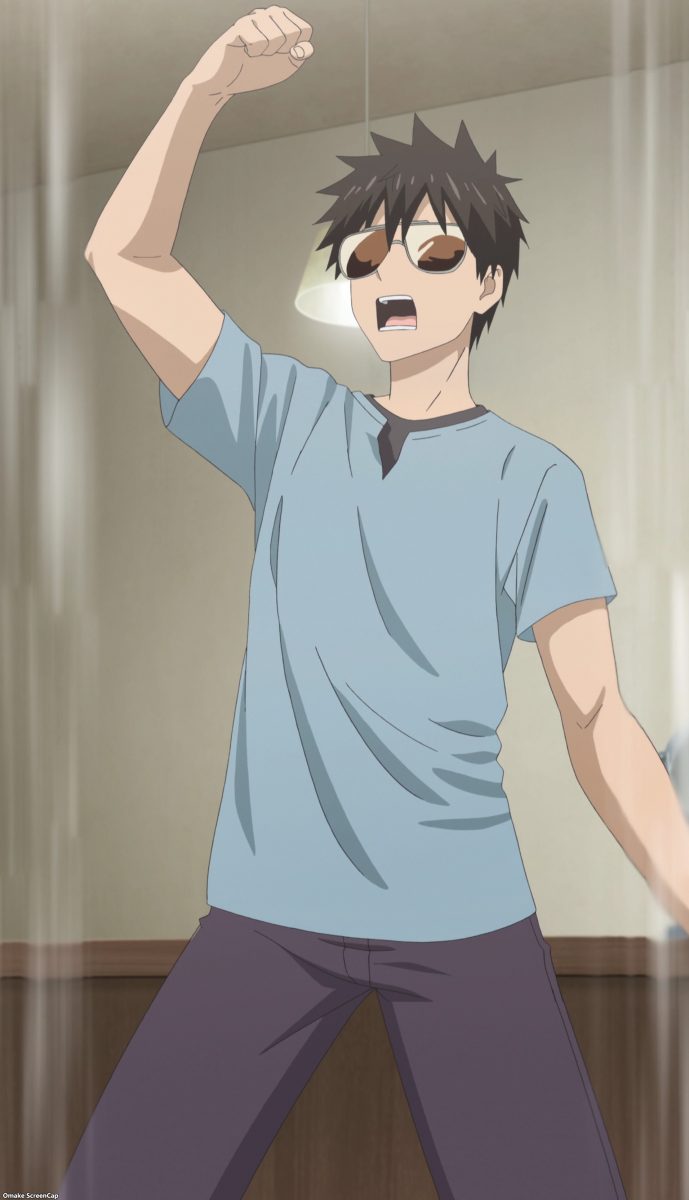 Uzaki Chan Wa Asobitai! Episode 4 Sakurai Raises Fist