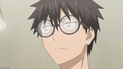 Uzaki Chan Wa Asobitai! Episode 4 Sakurai Tries Different Glasses