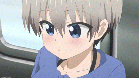 Uzaki Chan Wa Asobitai! Episode 4 Sakurai Uzaki Feel Awkward