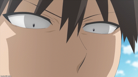 Uzaki Chan Wa Asobitai! Episode 4 Uzaki Mad At Sakurai's Mean Eyes