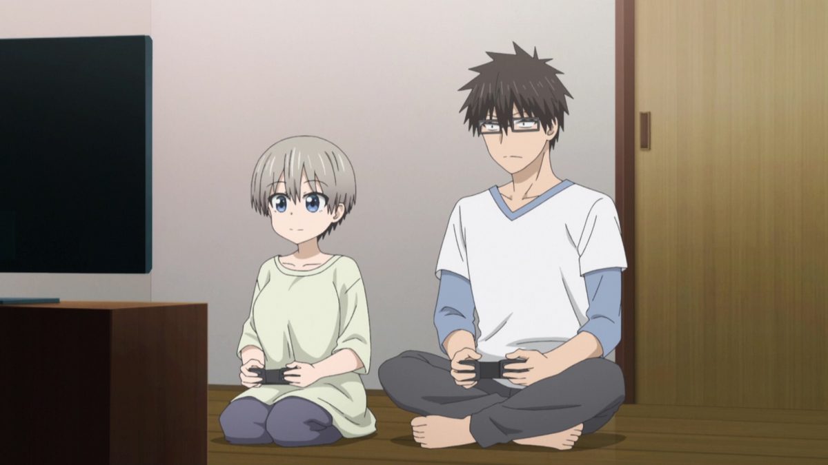 Uzaki Chan Wa Asobitai! Episode 4 Uzaki Sakurai Play Video Game