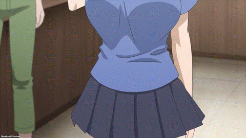 Uzaki Chan Wa Asobitai! Episode 4 Uzaki Tries Red Half Rims