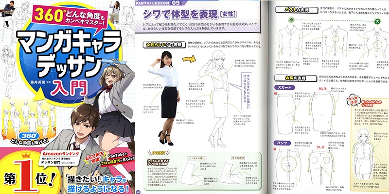 How To Draw Manga Characters Book Featured Image