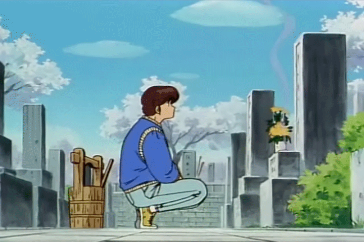 Maison Ikkoku Grave Scene