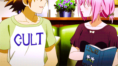 Pink Haired Anime Girls Momo Velia Deviluke