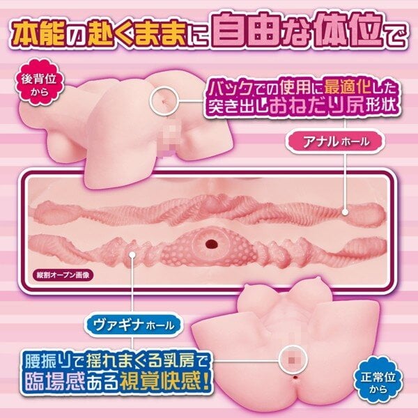 Enjoy Vaginal Or Anal Sex In Many Positions