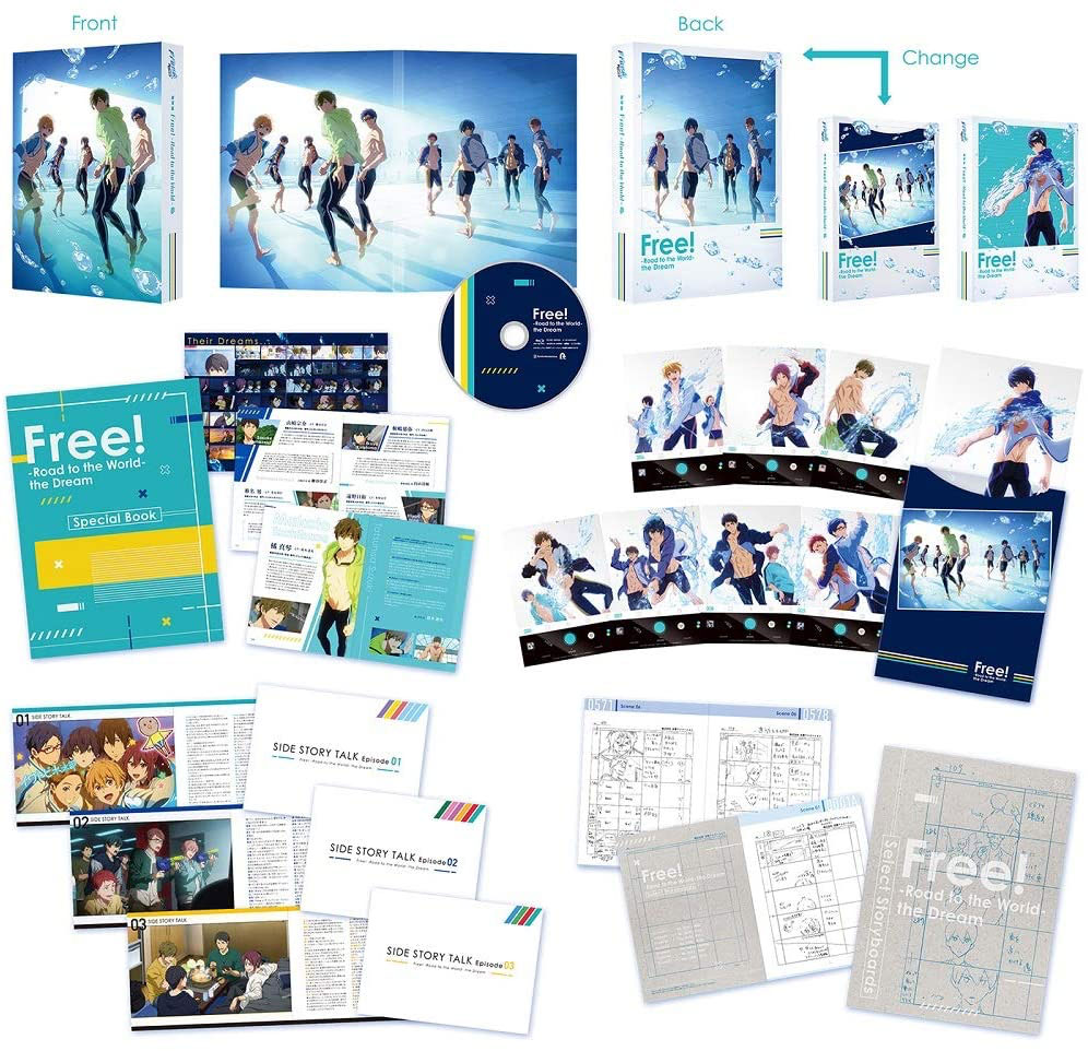 Free! Movie 3 Road To The World Yume Blu Ray 0002