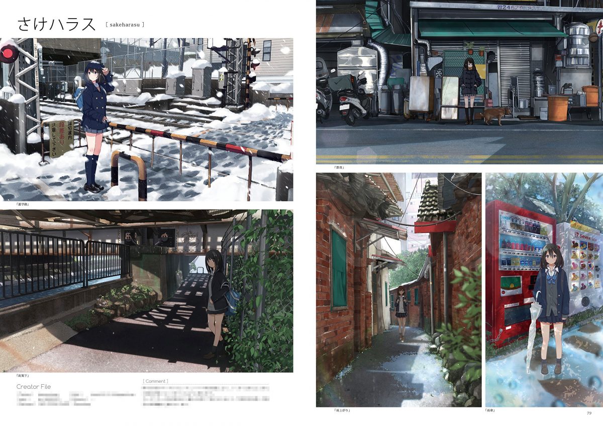 Girls Art Illustrator File Kanojo Zukan 0005