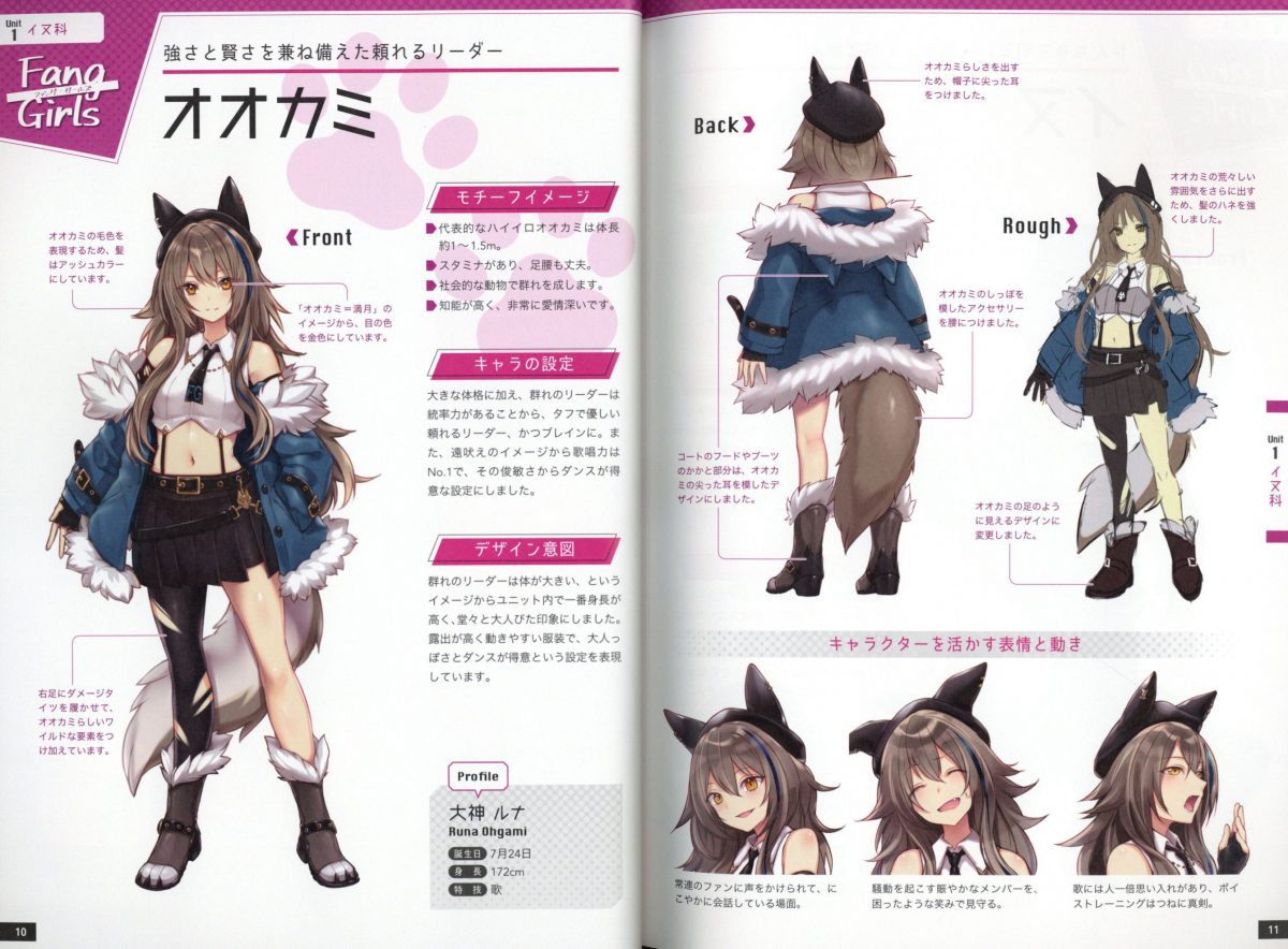 Learn To Draw Cute Animal Features Like A Wolf Girl