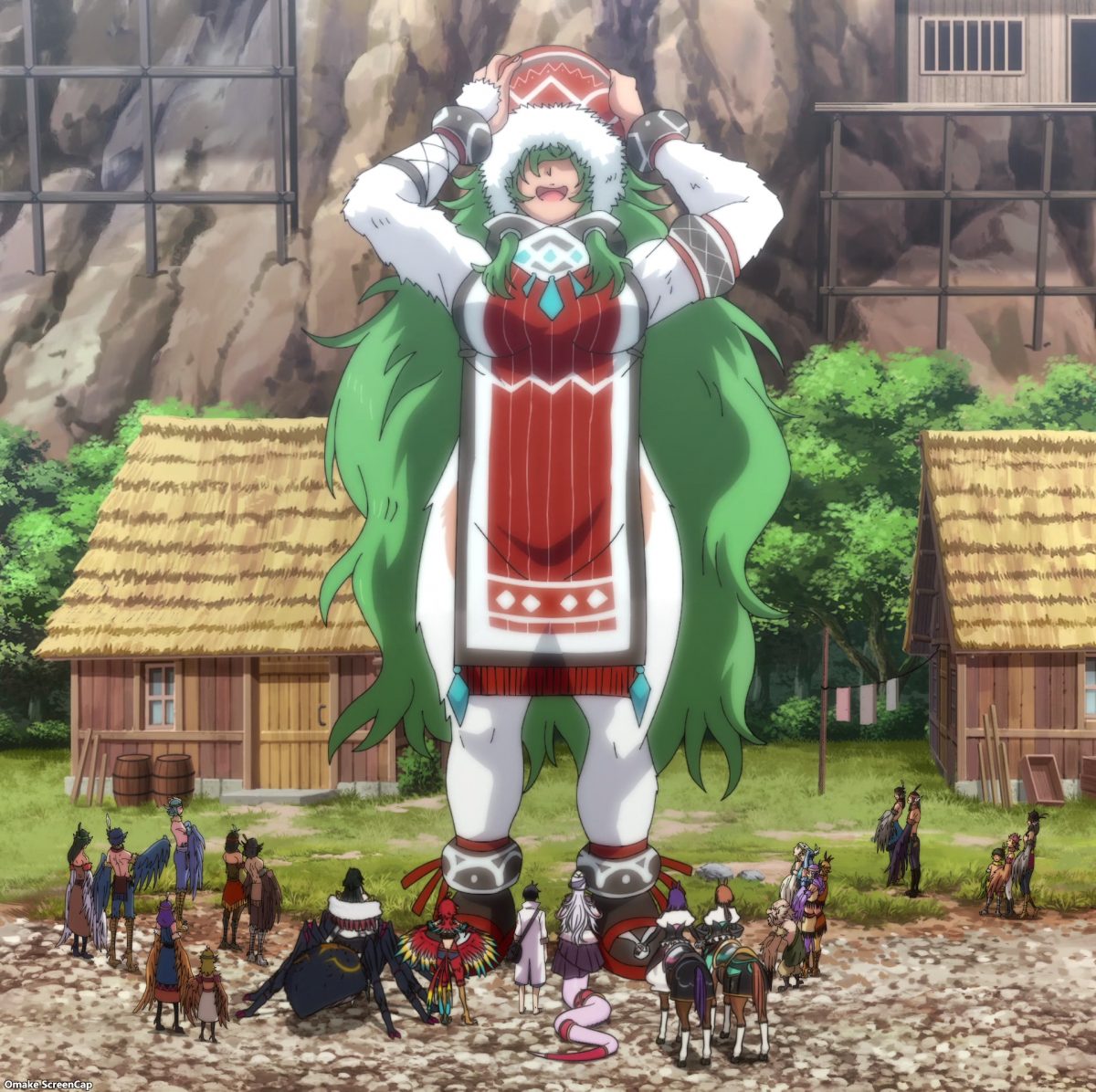 Monster Musume No Oisha San Episode 8 Dione Likes Warm Traditional Dress