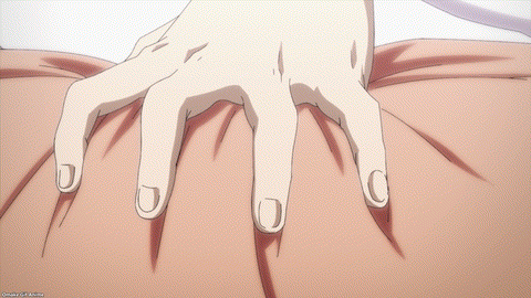 Monster Musume No Oisha San Episode 8 Glenn Sinks Into Dione's Cleavage