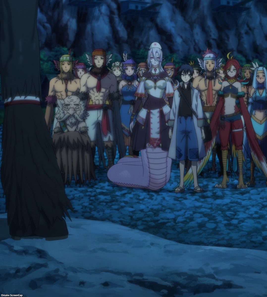 Monster Musume No Oisha San Episode 8 Harpy Villagers Listen To Tisalia