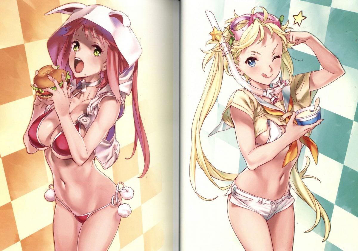 NishiEda (Nishida) Illustration Book Nishi(E)da Illustbon 0010