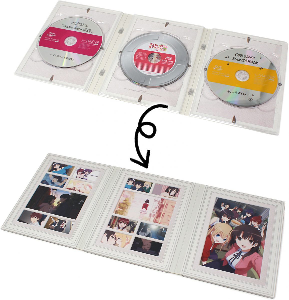 Saenai Heroine No Sodate Kata. Fine Complete Limited Edition Blu Ray 0007