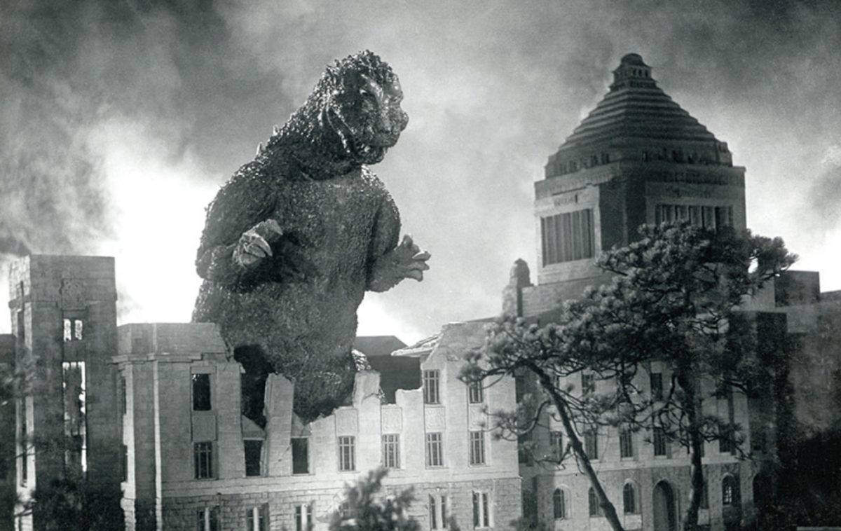 Godzilla From Manga City Tokyo Display