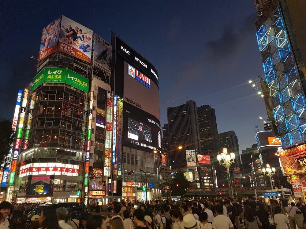 Labi Shinjuku At Night