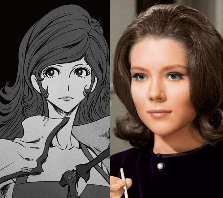 Rip Diana Rigg Fujiko Mine Image