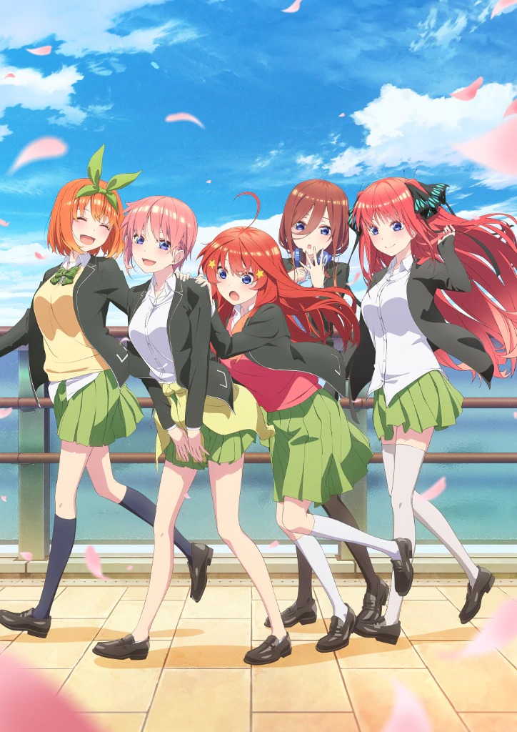 The Quintessential Quintuplets Season Two Key Visual 01