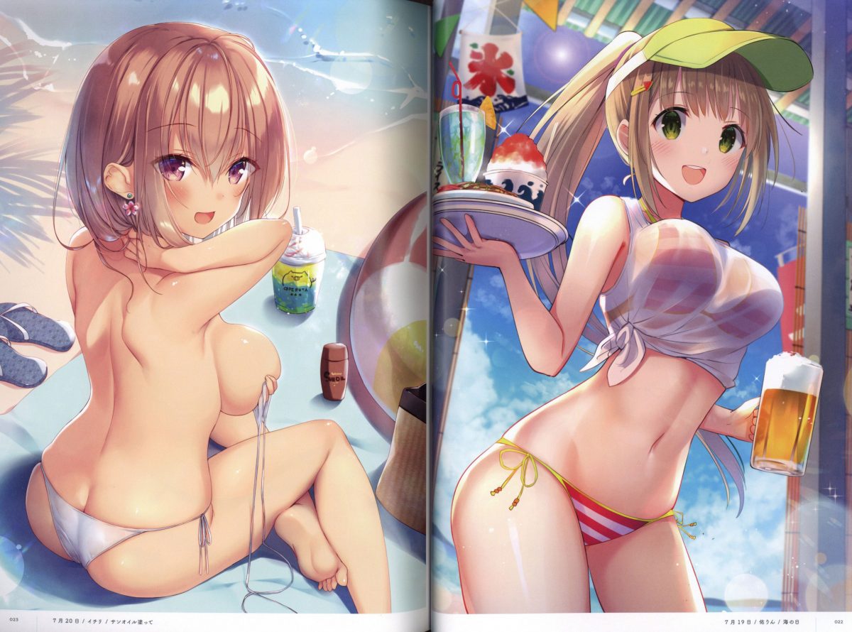 Himekuri 365 Illustration Book 2021 Volume 2 0003