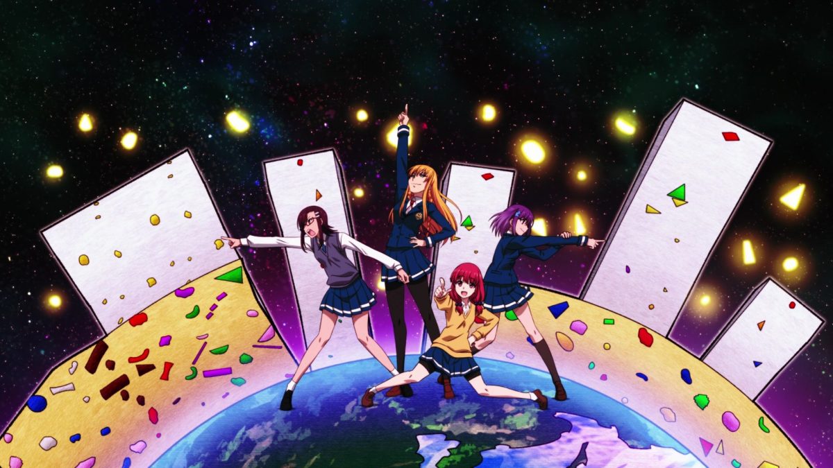 Iwa Kakeru! Sport Climbing Girls Episode 2 Hanamiya Cheers Chicken Dinner