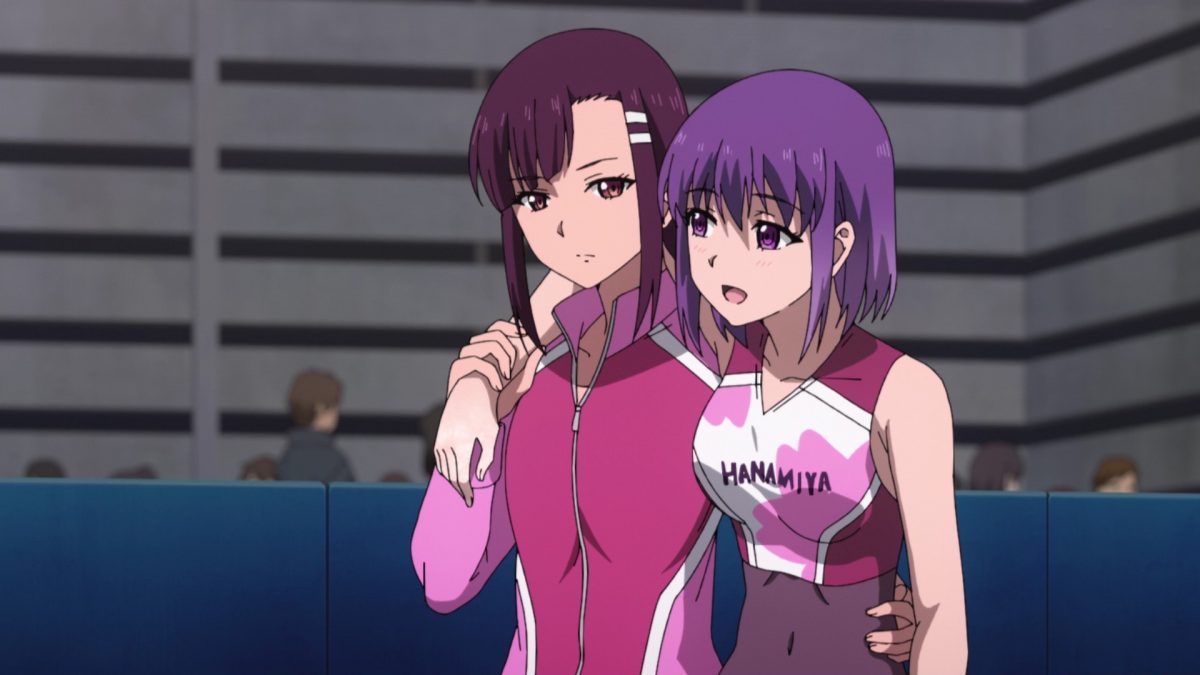 Iwa Kakeru! Sport Climbing Girls Episode 2 Jun Carries Tired Konomi