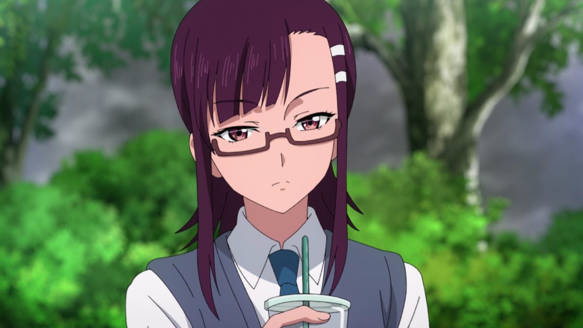 Iwa Kakeru! Sport Climbing Girls Episode 2 Jun Wears Glasses