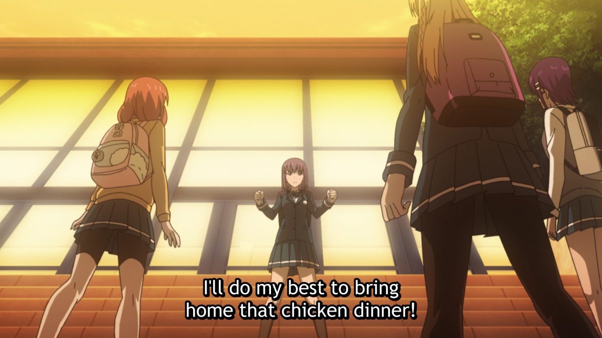 Iwa Kakeru! Sport Climbing Girls Episode 2 Konomi Chicken Dinner