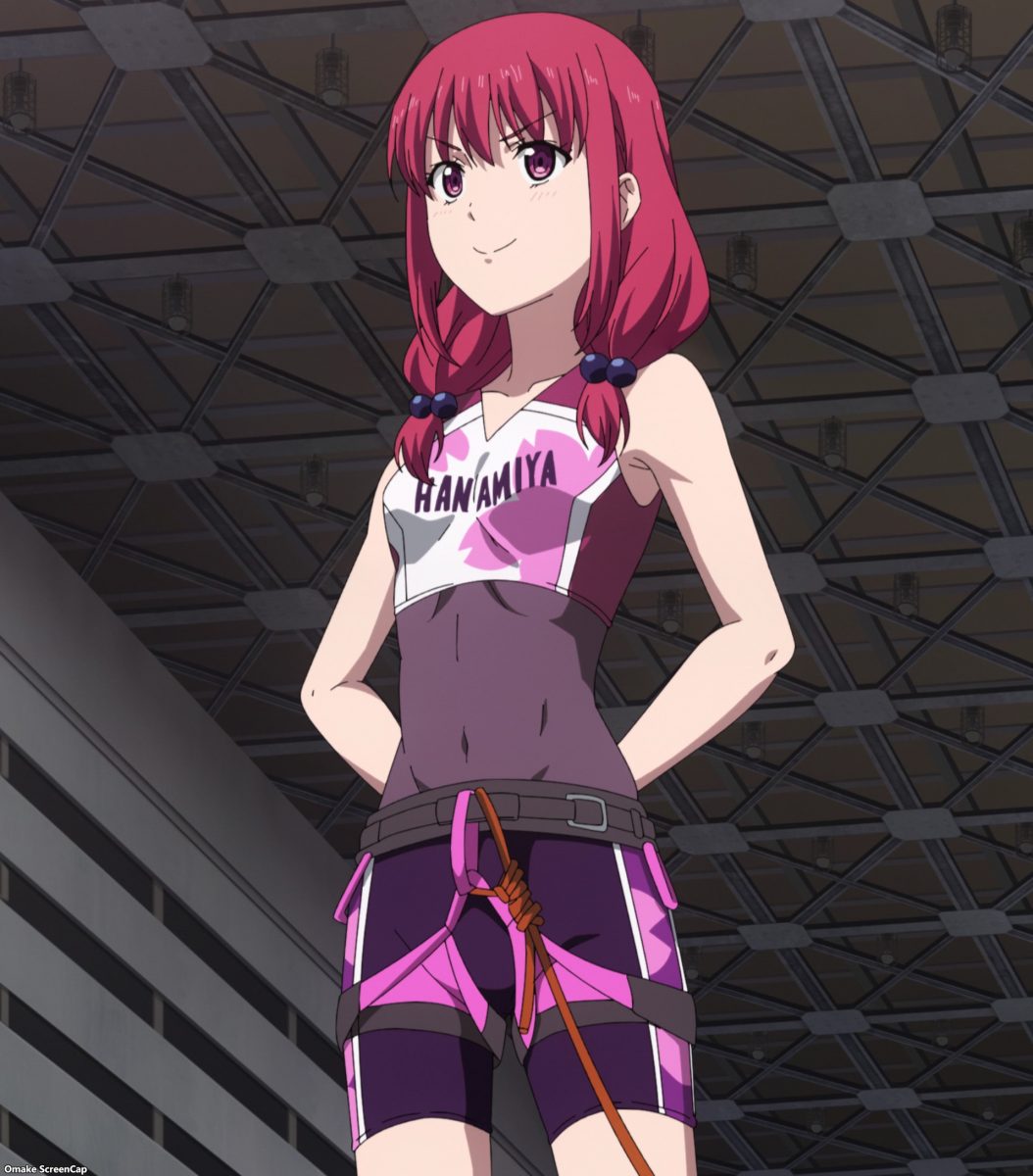 Iwa Kakeru! Sport Climbing Girls Episode 2 Nonoka Chalks Hands