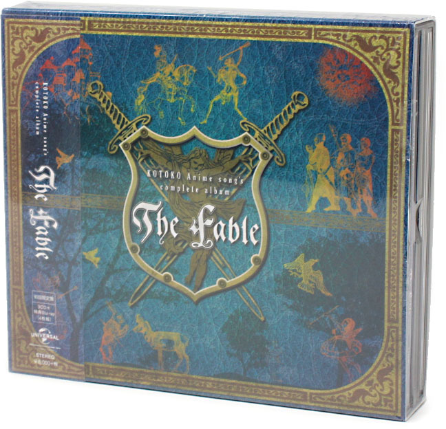KOTOKO Anime Song's Complete Album “The Fable' First Limited Edition 3CD & Blu Ray 0001