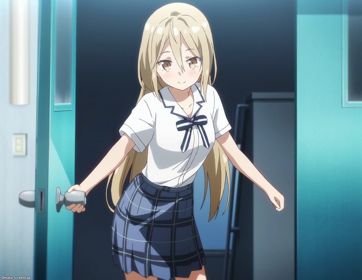 One Room Third Season Episode 1 Akira Opens Door