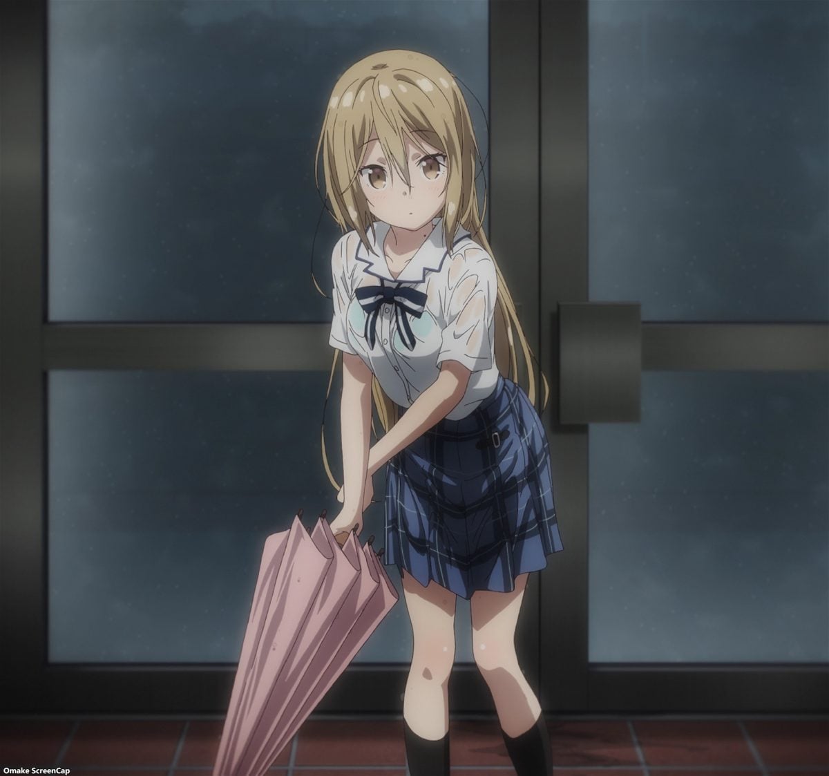 One Room Third Season Episode 2 Akira Wet From Rain