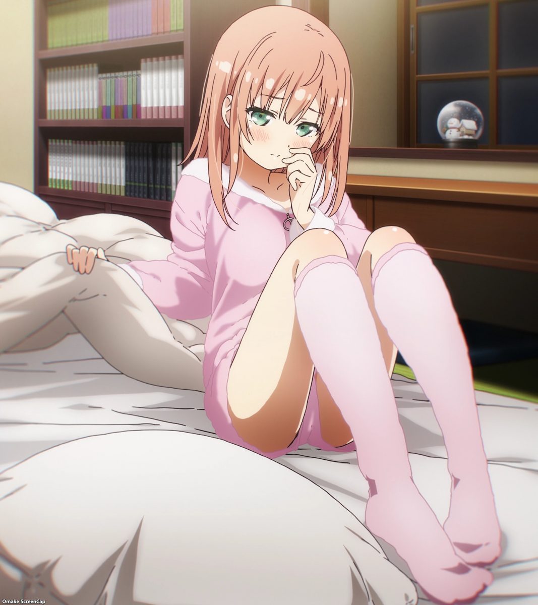 One Room Third Season Episode 6 End Card Minori Ready For Bed