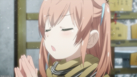 One Room Third Season Episode 6 Minori Looks Sideways