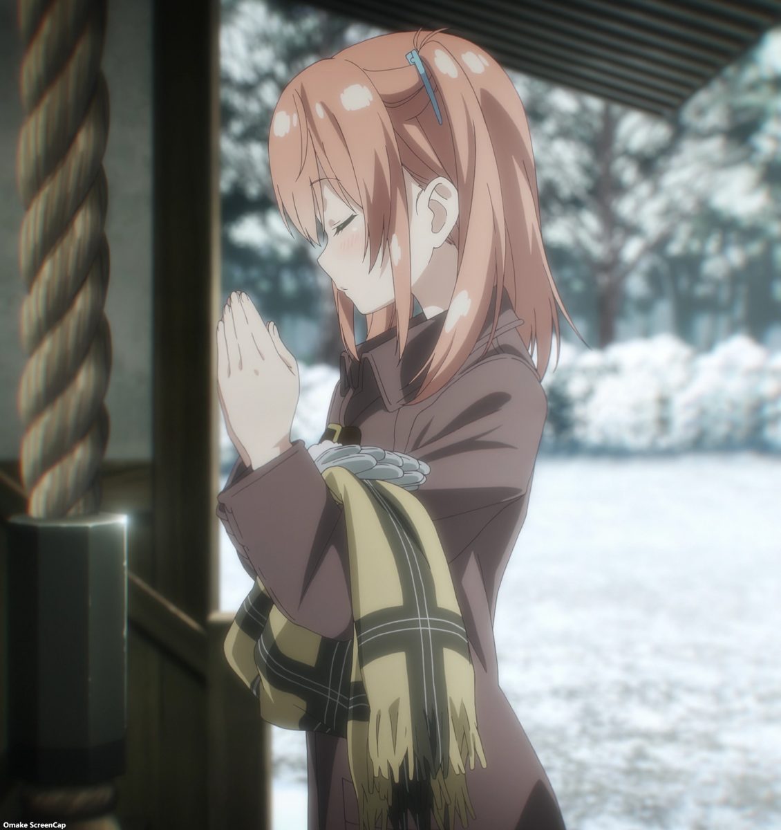 One Room Third Season Episode 6 Minori Prays