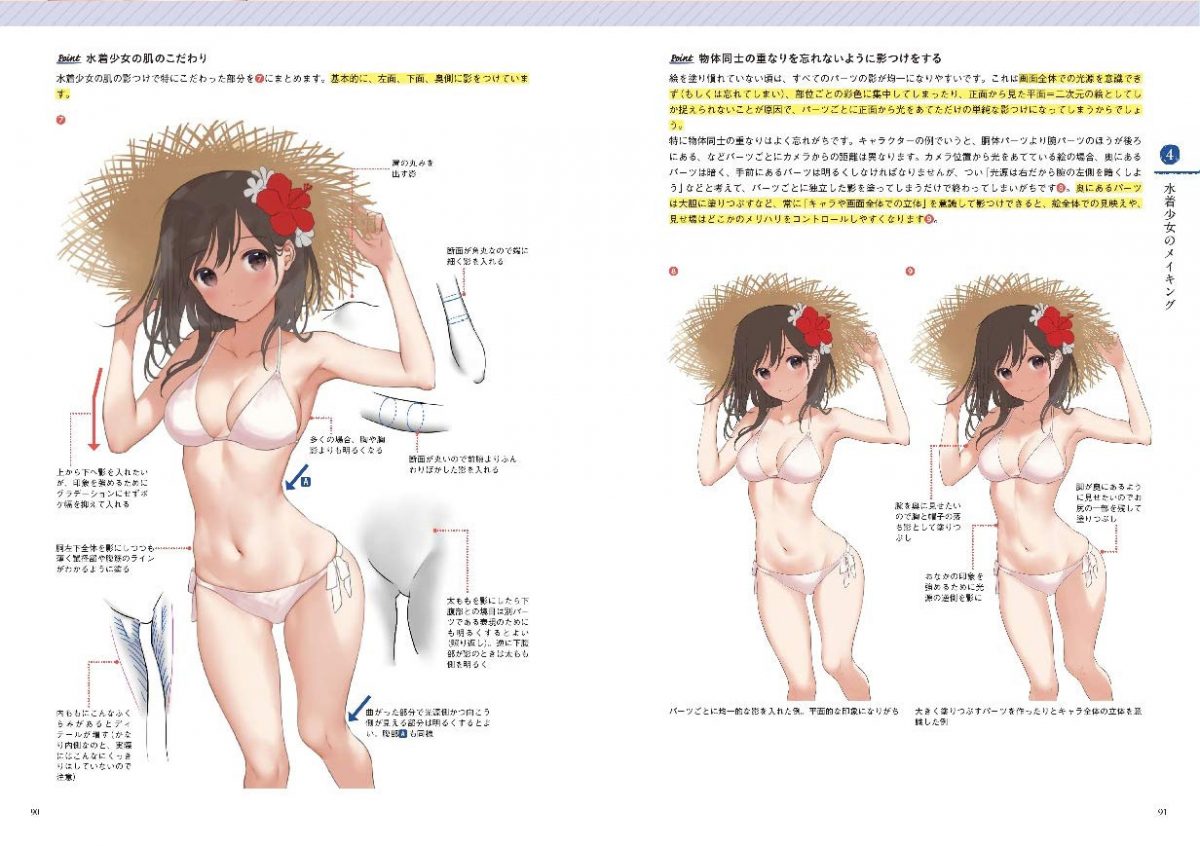 Mignon Teaches How To Paint Skin Tones Mignon Ga Shikkari Oshieru Hadanuri No Hiketsu 0007