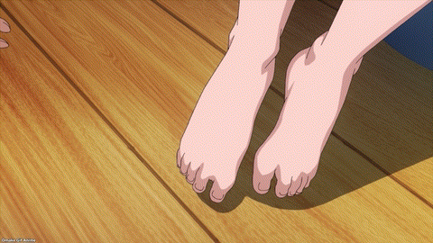 Iwa Kakeru! Sport Climbing Girls Episode 4 Asuka Takes Konomi's Feet