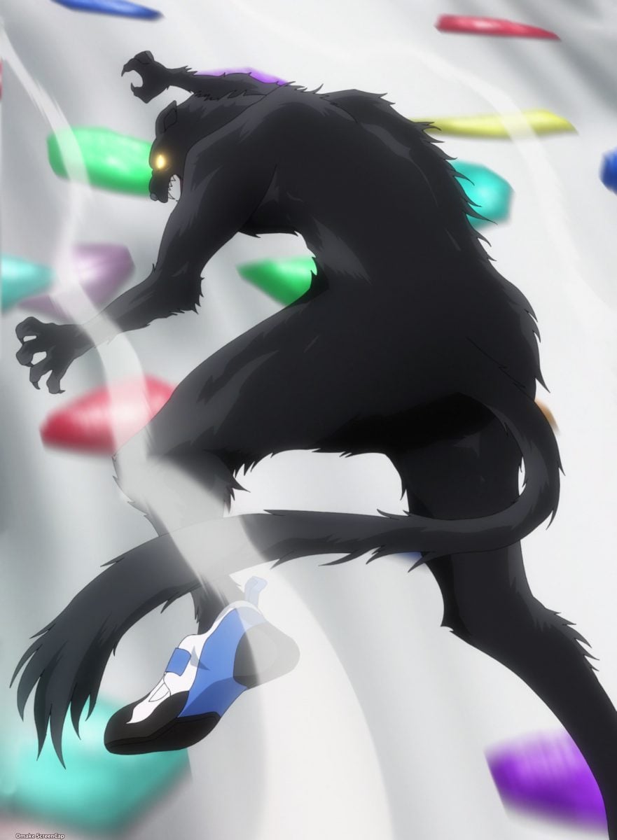 Iwa Kakeru! Sport Climbing Girls Episode 4 Black Panther Climber