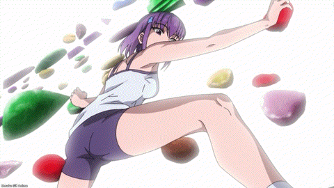 Iwa Kakeru! Sport Climbing Girls Episode 4 Konomi Tests Shoe Grip